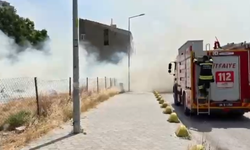 Eskişehir Espark Yakınında Korkutan Yangın! Alevler Bir Anda Yükseldi!