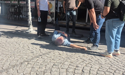 Eskişehir’de Kaldırımda Yürüyen Yaşlı Adam Hastanelik Oldu!