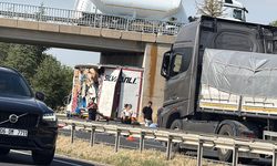 Eskişehir’de Yolda Kalan Kamyonete Tır Çarptı
