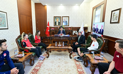 Eskişehir’in Gururu Sporcular Vali Yılmaz’la Buluştu