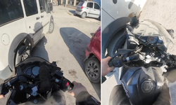 Eskişehir’de Kazadan Sonra Motosikletini Alan Genç Yine Kaza Yaptı!