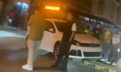 Eskişehir’de Otomobil Dubalara Saplandı Askıda Kaldı