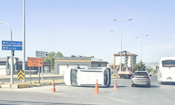 Eskişehir’de Bir Aracın Yan Yattığı Feci Kazada 5 Kişi Yaralandı!