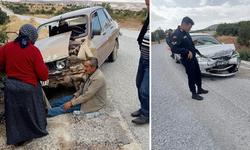 Eskişehir’de İki Otomobilin Çarpıştığı Feci Kazada 1’i Ağır 2 Kişi Yaralandı!