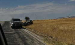 Eskişehir’de Otomobilin Takla Attığı Kazadan Şans Eseri Kurtuldu!
