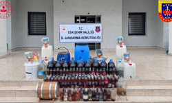 Eskişehir’de Evini Adeta Alkol Fabrikasına Çeviren Şahıs Yakalandı!