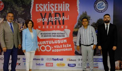 Eskişehir kenti 3. Eskişehir Kurtuluş Yarı Maratonu ve Spor Festivali'ni bekliyor