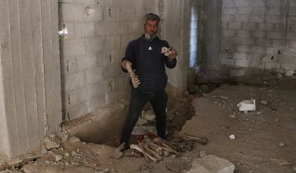 Tadomon Mahallesi'nde Korkunç Olay: Enkaz Altından İnsan Kemikleri Çıkıyor
