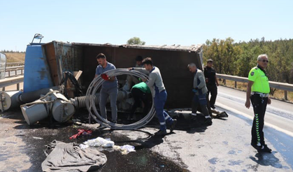 Eskişehir Yolunda Facia! Trafo Yağı Yola Sızdı