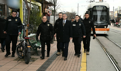 Eskişehir İl Emniyet Müdürü Yılmaz’dan Yılbaşı Denetimi!