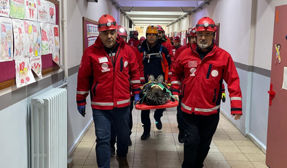 Eskişehir’de Gerçeğini Aratmayan Afet Tatbikatı Nefes Kesti!