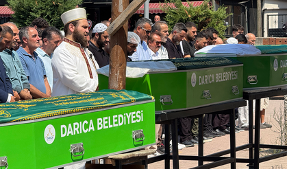 Denizde Can Veren 3 Kardeşe Son Veda! Tabutları Yan Yanaydı