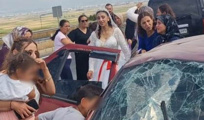 Düğün Konvoyunda Feci Kaza! 2 Ölü 4 Yaralı
