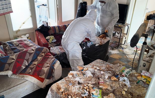 Eskişehir’de Bir Evde Bulunanlar Şaşırttı! 550 Kg Çıkarıldı