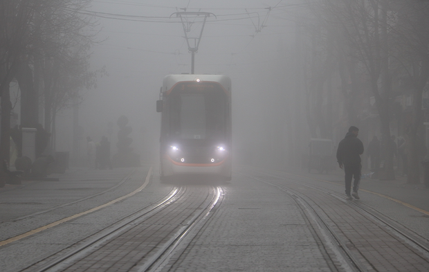 Eskişehir’de Sabah Saatlerinde Yoğun Sis Etkili Oldu!