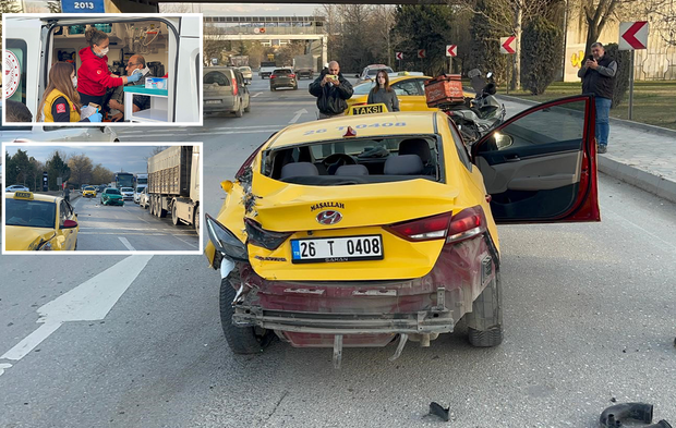 Eskişehir Çevreyolu’ndaki Feci Kazada 3 Kişi Yaralandı!