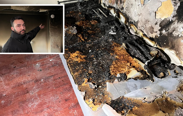 Eskişehir’de Bebeği Üşümesin Diye Evden Ayrılan Ailenin Yuvası Küle Döndü!