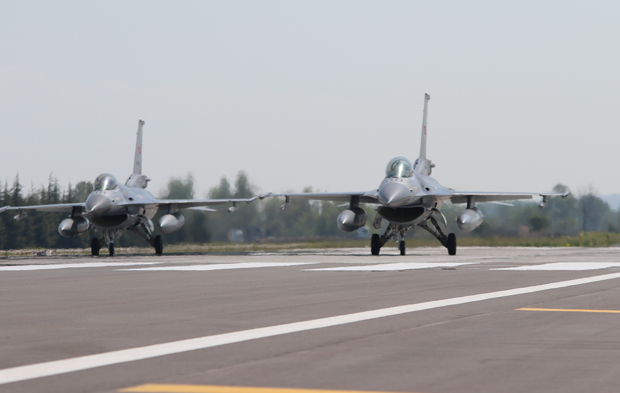 Nefes Kesici Tatbikat İçin Eskişehir’den F-16’lar Havalandı!