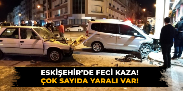 Eskişehir'de Feci Kaza! Çok Sayıda Yaralı Var