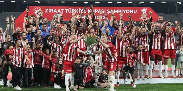 Ziraat Türkiye Kupası'nı Sivasspor kazandı