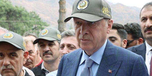 Cumhurbaşkanı Erdoğan: "Ormanımdan bir ağaç kesenin boynunu vururum"