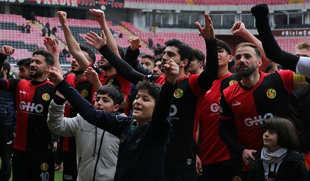 Eskişehirspor rahat kazandı; Şampiyonluk yürüyüşü devam ediyor!
