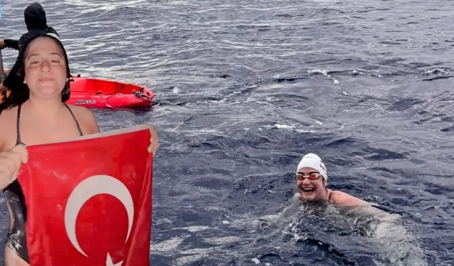 Aysu Türkoğlu Kaiwi Kanalı'nı Geçen En Genç Türk Oldu