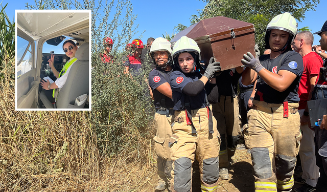 Düşen Eğitim Uçağının Pilotu Hayatını Kaybetti