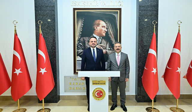 Bakan Yardımcısı Enes Eminoğlu'ndan Vali Aksoy’a Ziyaret