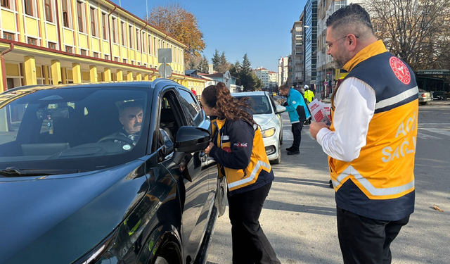 Eskişehir’de Birçok Noktada Sürücülere Uyarılar Yapıldı!