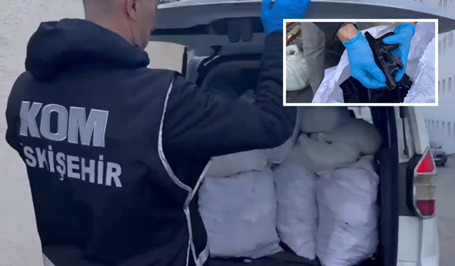 Eskişehir’de Silah Kaçakçılarına Kritik Operasyon!