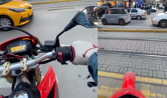 Eskişehir’de Trafiğe Takılan Sürücünün Yöntemi Tepki Çekti!
