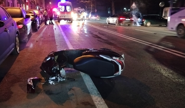 Eskişehir'deki Kazada Motosiklet Sürücüsü Yaşamını Yitirdi!