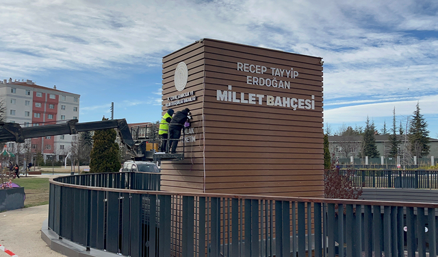 Eskişehir Millet Bahçesi Baştan Sona Yenileniyor!