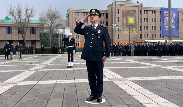 Eskişehir'de Türk Polis Teşkilatı'nın 181'inci Yılı Törenle Kutlandı!