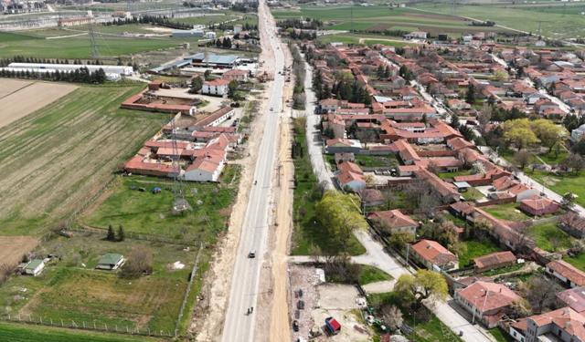 Eskişehir’deki O Güzergahta Yol Çalışması Hız Kazandı!