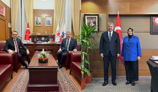 Vali Yılmaz’dan Başkentte Milletvekili Gürcan ve Dönmez’e Ziyaret!