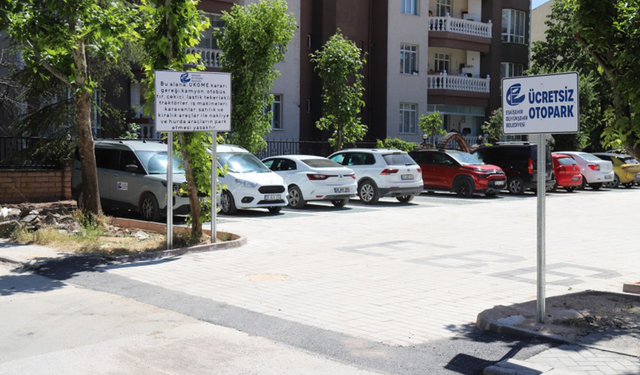 Eskişehir’de Bir Mahalle Daha Ücretsiz Otoparka Kavuştu!