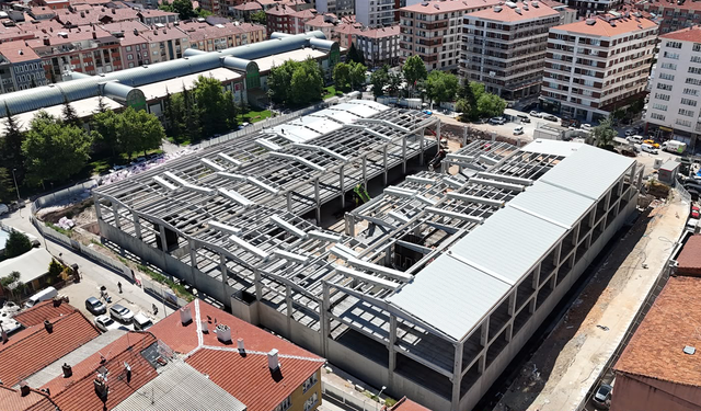Eskişehir’in Dev Kapalı Pazar Yeri Projesinde Sona Gelindi!