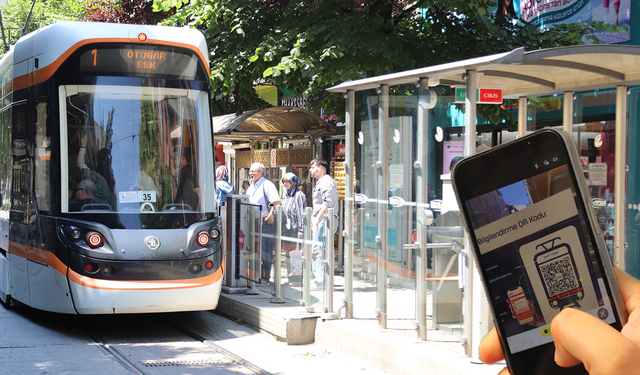 Eskişehir'deki Tramvay Duraklarında Yeni Dönem Başladı!