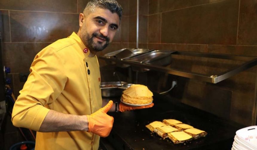 Sosyal medyadan “piton döner” videosunu paylaşan Taş&#039;ın bu videosu milyonlarca defa izlendi.