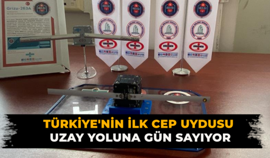 Türkiye'nin ilk cep uydusu uzay yoluna gün sayıyor