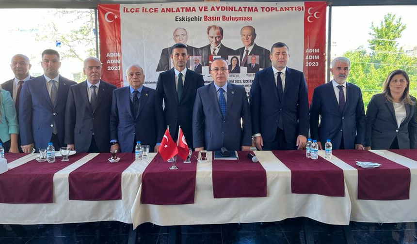 MHP’nin 2023 seçimlerinde hedefi; Eskişehir’den en az 2 milletvekili çıkarmak