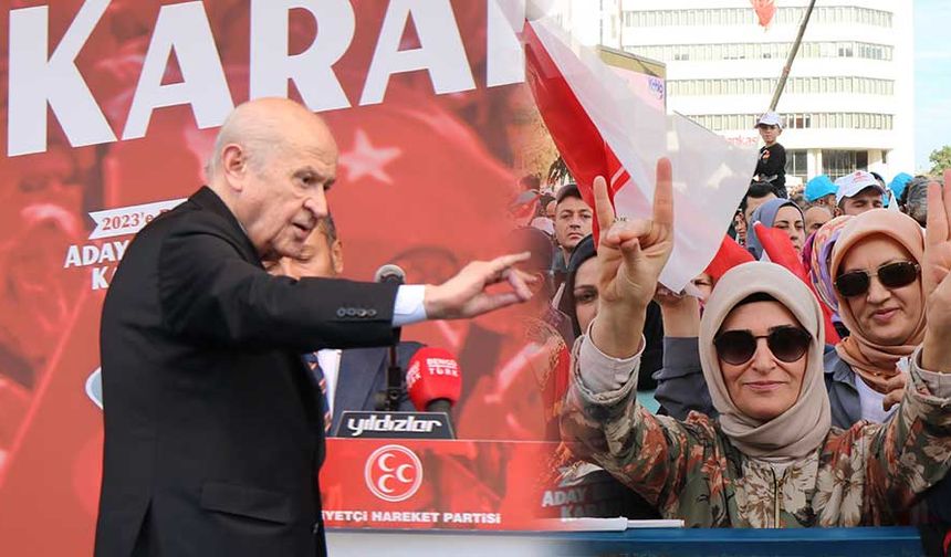 Devlet Bahçeli: “Kılıçdaroğlu gavurun kılıcını sallayan milli güvenlik sorunudur"