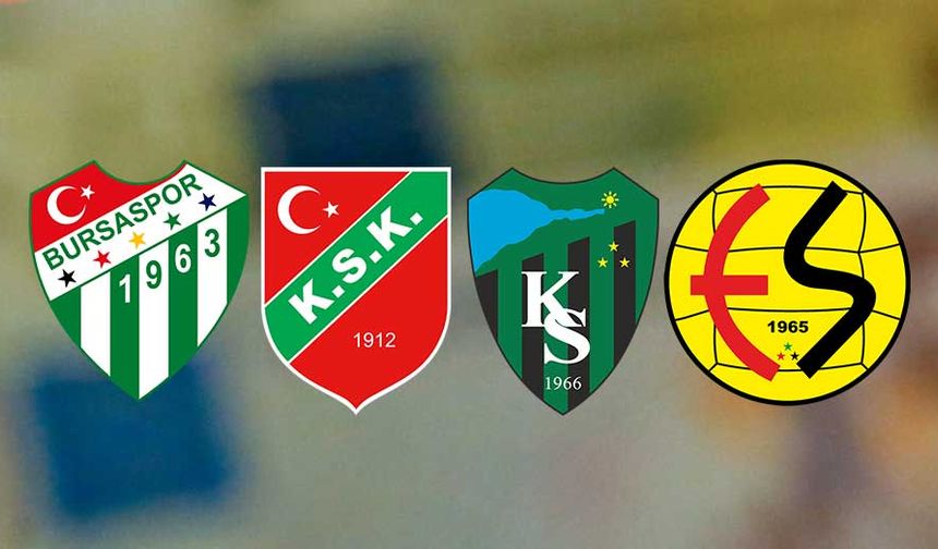 Karşıyaka, Bursaspor ve Kocaelispor'a müjde geldi, Eskişehirspor'a hüsran!