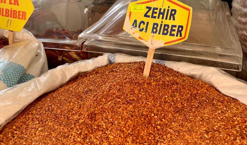 Türk mutfağının tartışılmaz lezzetlerinden olan acı biberin fiyatı, vatandaşın ağzından sonra cebini de yakmaya başladı. Bu tadı sevenler, aktarlardan aldıkları acı biber miktarlarını, fiyatlarının artmasının ardından düşürmeye başladı.