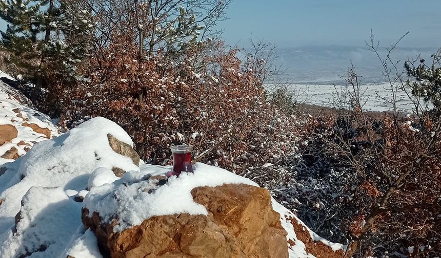 Havanın ısınması ile beyaz örtü bir kısmı erise de, kartpostallık manzaralar vatandaşlarca fotoğraflandı. Geneli çiftçi olan mahalleli yağışların önümüzdeki günlerde de yağması ve bu manzaranın sürmesi için dua ettiği öğrenildi.