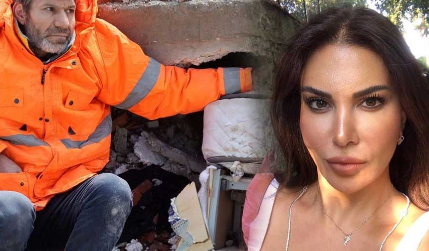 Şarkıcı Ebru Yaşar kızını kaybeden acılı depremzedeye ev hediye etti