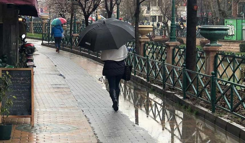 1 Mayıs Çarşamba günü Eskişehir'de sağanak yağış etkili olacak!