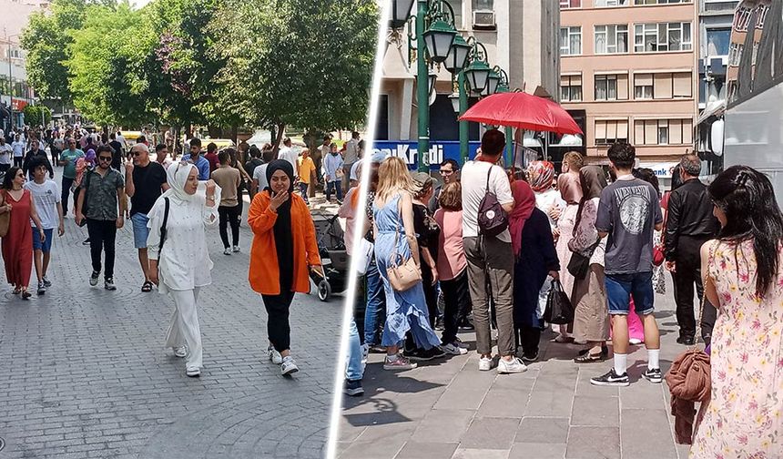 Eskişehir bu bayramda da turistlerin yoğun ilgisi ile karşılaştı.